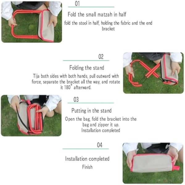 Foldestol 2, Sort, Rød, Metal, 80 Kg, Til Udendørs, Foldestol 2 (stykker), foldestol, foldbar campingstol, foldestol