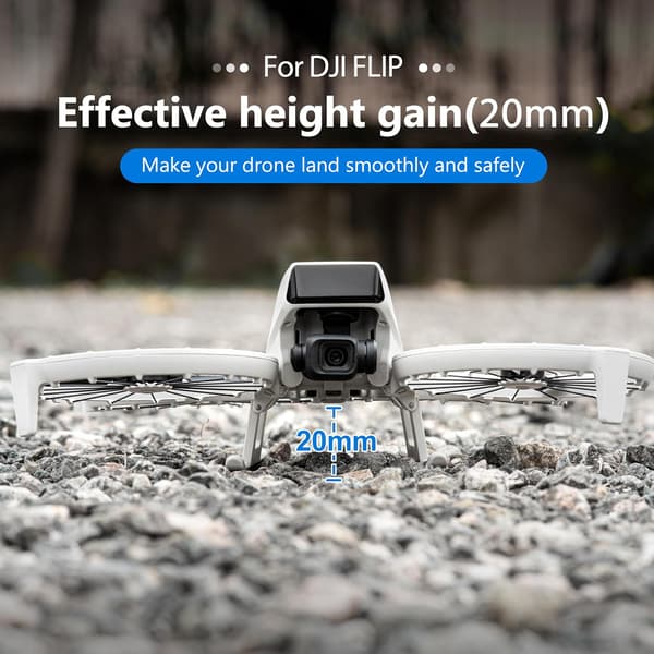 Velegnet til DJI Flip drone tilbehør, foldbar Velegnet til DJI Flip Fly More Combo