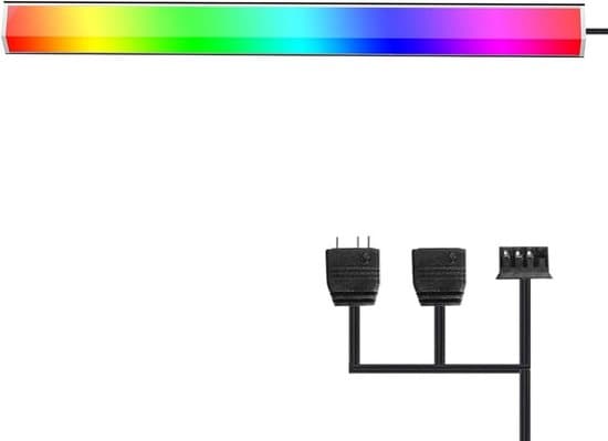 30 cm ARGB LED-strip til PC-kabinet - 5V 3Pin/4Pin RGB-belysning til gaming computer tilbehør