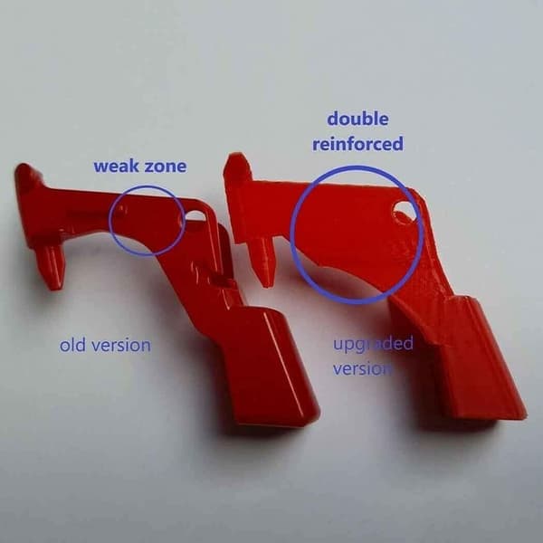 2 st extra stark avtryckarknapp för Dyson V11/V10 dammsugare