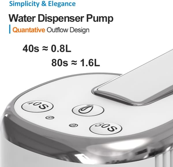 Vikbar vattendispenserpump vikbar vattenflaskpump automatisk dispenserpump