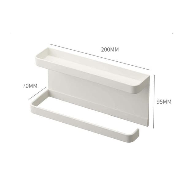 Sort magnetisk hylde - Praktisk organizer