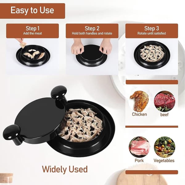 Kylling Shredder - Kød Shredder - Pulled Chicken Shredder - Kylling Shredder
