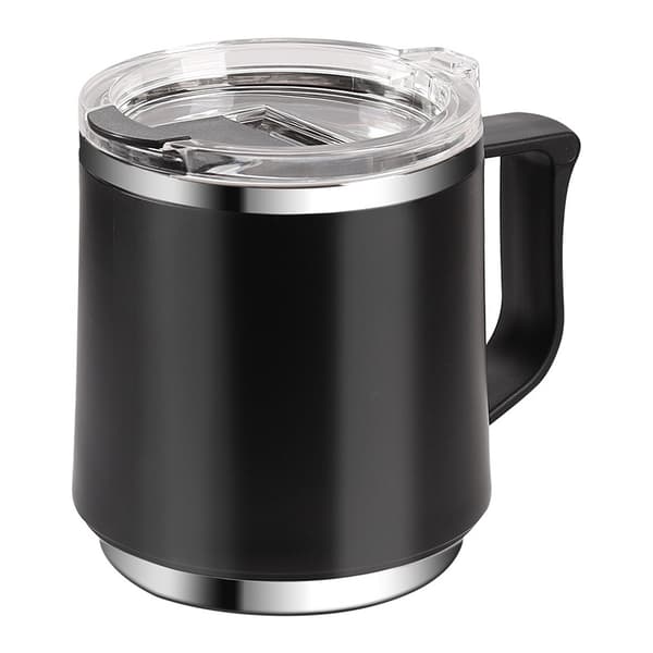 Kaffemugg - Resemugg i rostfritt stål - svart