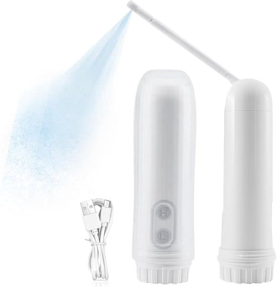 Elektrisk Bidé - Periflaska - Efter förlossning - Vaginaldusch - 145ml - Vit