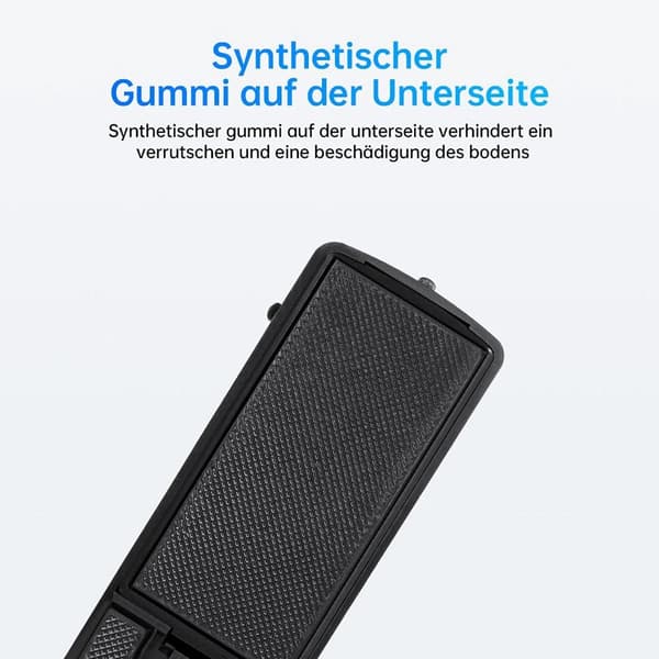 Dörrstopp med larm - halkfritt gummi - 120 dB - 2-pack