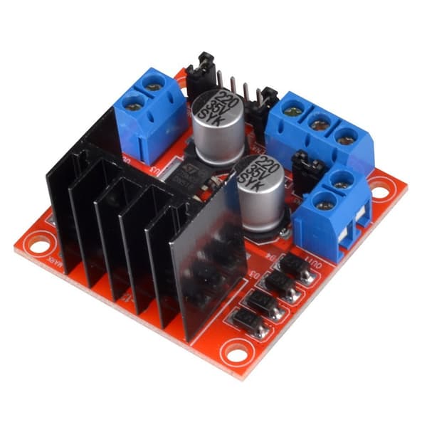 Modulkort Mini Stepper Motor Drive Controller L298N H Dobbeltbro DC Stepper til Arduino Smart Car Robot