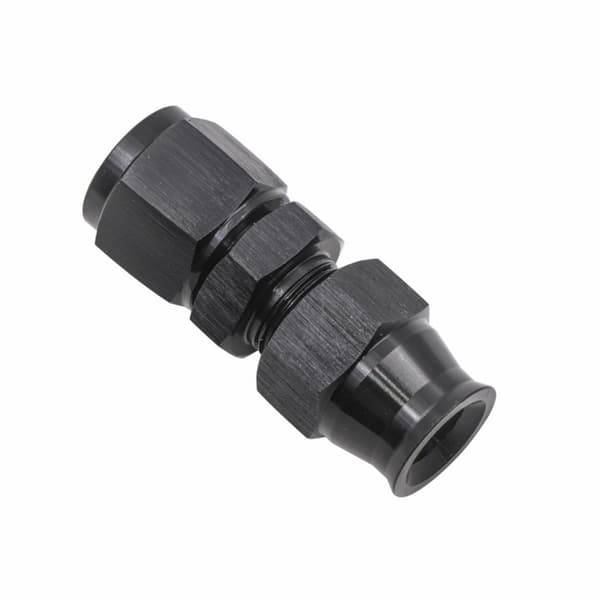 Stykker AN6 til 5/16\" Adapter, Brændstofslangefitting, Sort