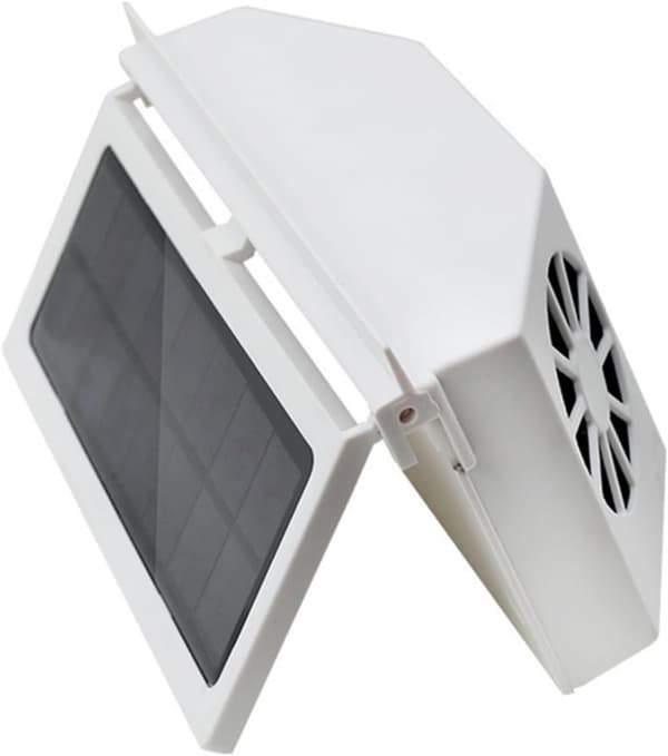 Bil Køler Solar Bilventilator Køleventilatorer Bilventilator til Bagsæde Automatisk Ventilator