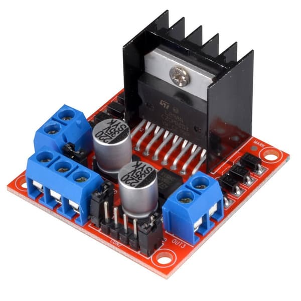 Modulkort Mini Stepper Motor Drive Controller L298N H Dobbeltbro DC Stepper til Arduino Smart Car Robot