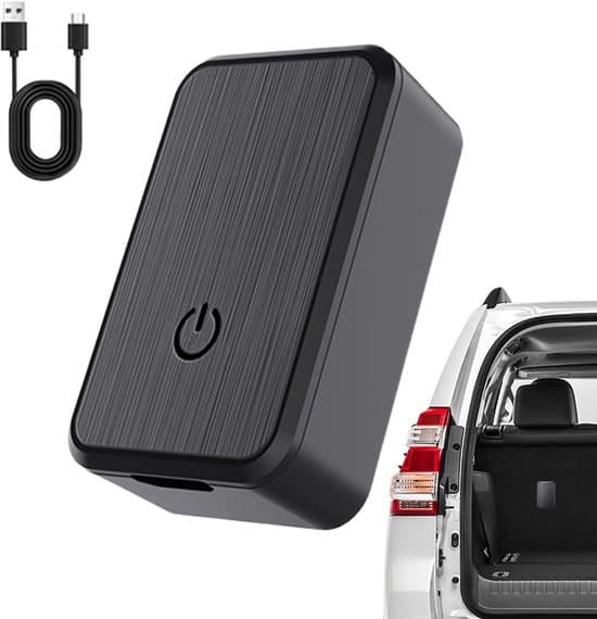 GPS Tracker - Magnetisk GPS Tracker til Biler - Tyverisikring Tracker - Mini GPS Tracker - Real-time GPS Tracker til Hunde - Biler - Lastbiler