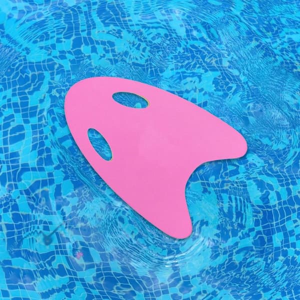 Barnens Simbräda - Simträningsbräda - Stöd för Simlektioner - Hög Flytkraft - 40x32 cm - Rosa