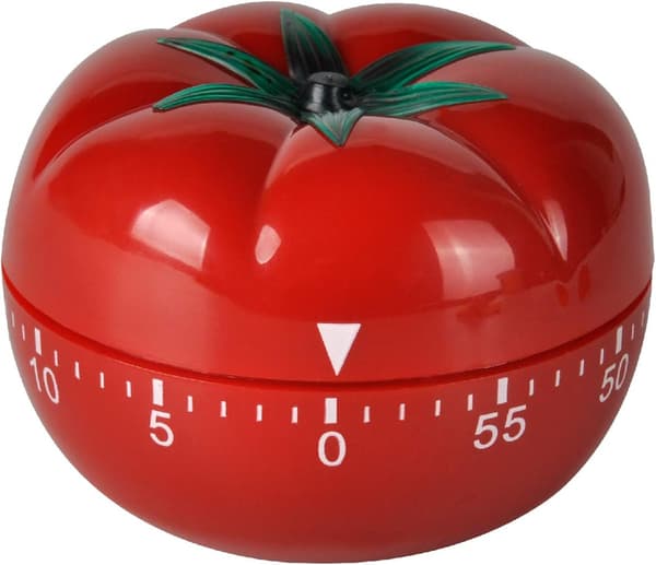 Mekanisk kökstimer, nedräkningstimer, tomat-timer
