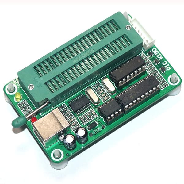 USB Automatisk Programmering K150 ICSP PIC Utveckla Mikrokontroller Programmerare + Kabel