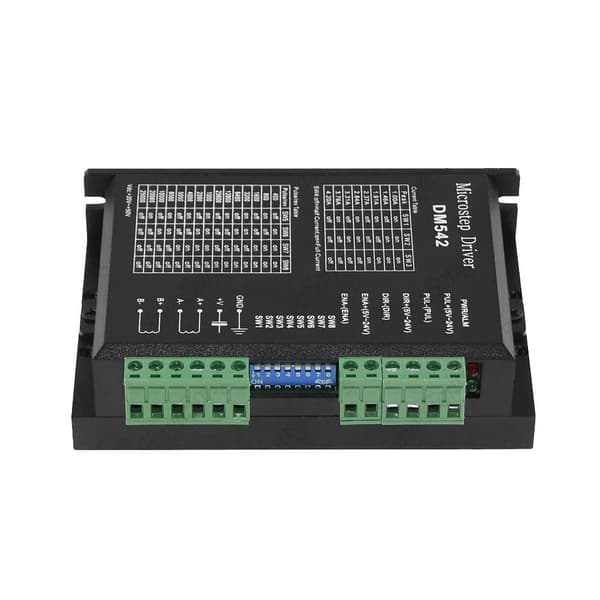 DM542 Digital 2-faset 18-48 VDC Maks. 4,2A Stepmotordrivercontroller til 3D-printer