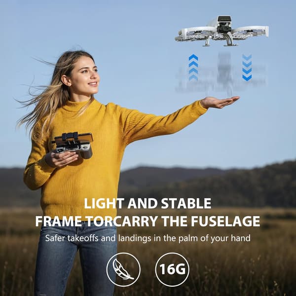 Velegnet til DJI Flip drone tilbehør, foldbar Velegnet til DJI Flip Fly More Combo