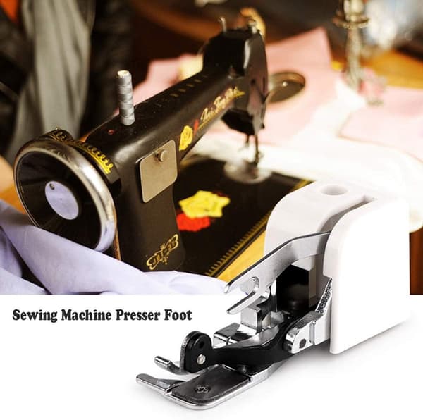 Universal sideklipper overlock trykfod til husholdningssymaskiner
