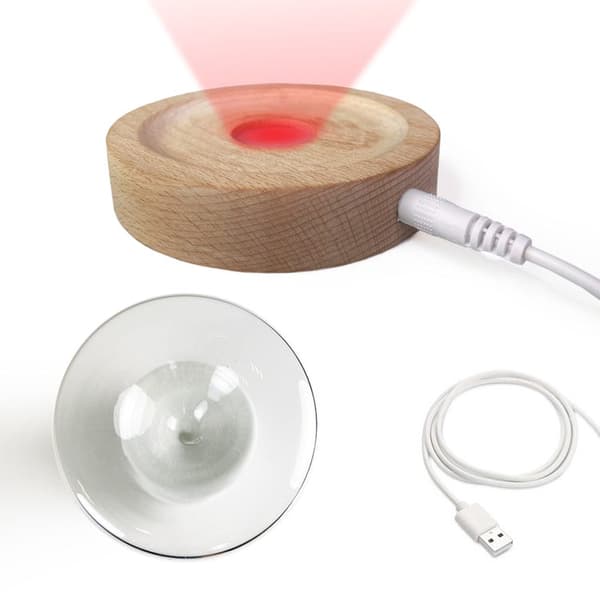 15-minutters lysende timeglas + 7 farver + 3 tilstande