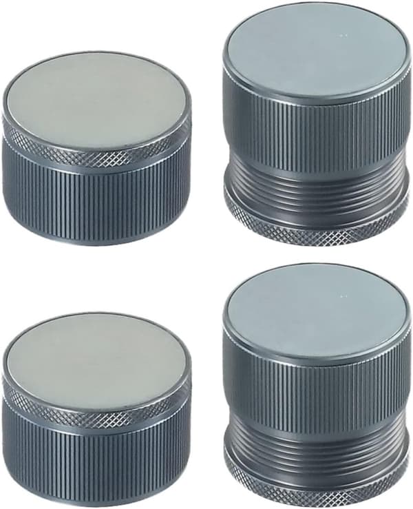 Justerbar möbellyft i aluminiumlegering för extra utrymme (4 delar grå)