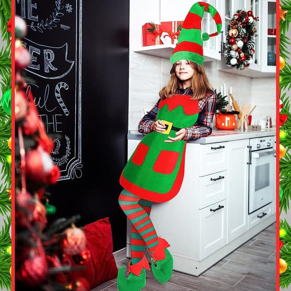 Julepynt, juletøj og tilbehør, juleforklæder, husehuer