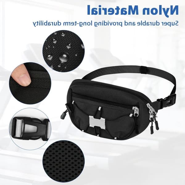Solidchoice - Midjebälte med justerbar rem, RFID-säkerhet