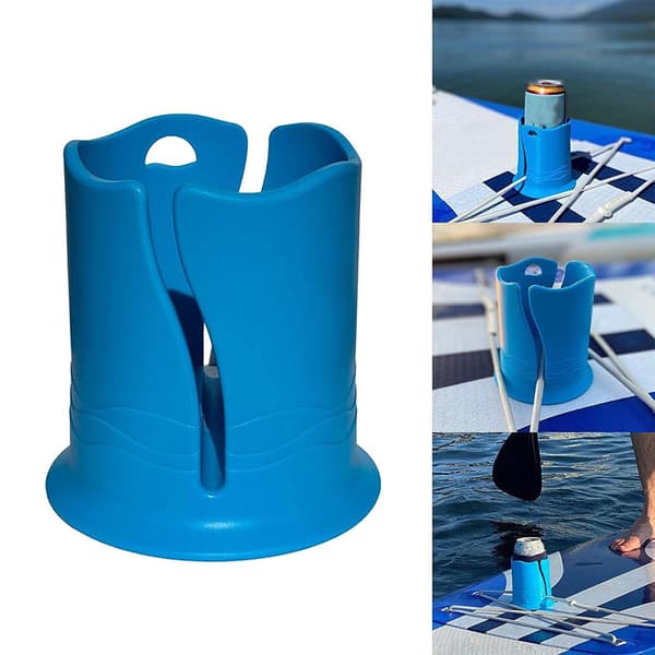Jumbo flaskeholder til paddleboard og kajak (blå)