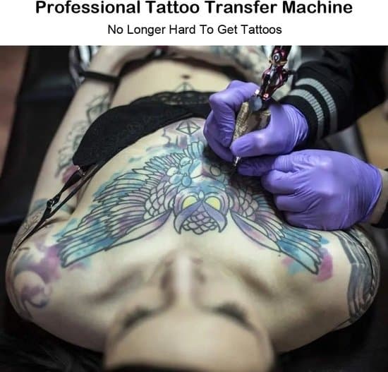 Tatoveringsstencilprinter – Tatoveringsprinter – Termisk printer – Inkluderer overføringspapir