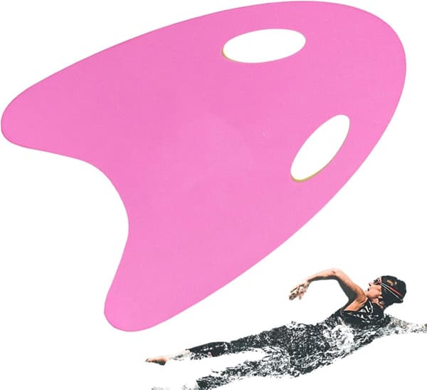 Barnens Simbräda - Simträningsbräda - Stöd för Simlektioner - Hög Flytkraft - 40x32 cm - Rosa