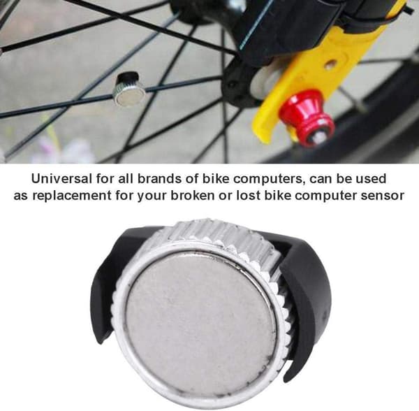 Universal trådløs magnet til cykelcomputer 15 x 10 mm