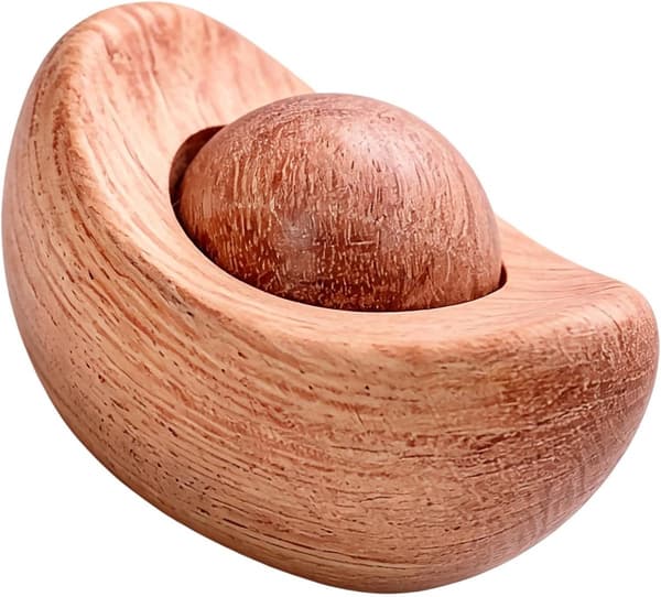 Træbil diffuser - Bilduftfrisker - Bilinteriør - Flameless diffusion - 35 g - Træfarve