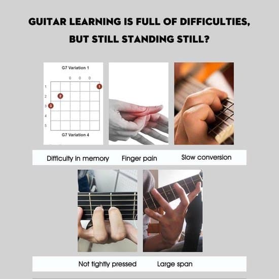 Gitarrackordtränare - Gitarrinlärningssystem - Lär dig ackord snabbt - One-Touch-ackord - Dubbelackord