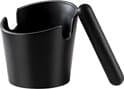 Kaffebankeboks 4,9 tommer - Kaffebankeboks sort - Kaffegrumsbankeboks - Kaffebankeboks lille - Bankeboks mini - Sort - 4,9 tommer