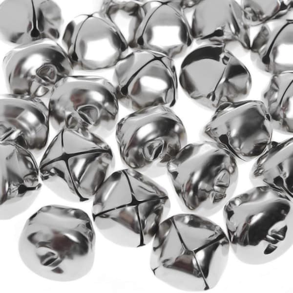 Suuret hopeakellot (24 kpl) 30 mm