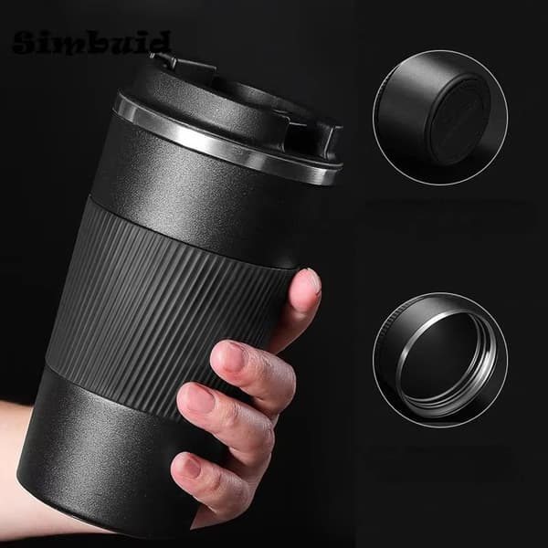 Termosmugg i rostfritt stål - Isolerad kaffemugg - Blå - 510