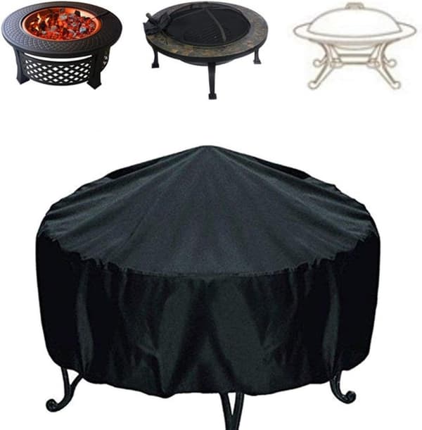 Hætteovertræk til runde terrassepejseovertræk (S (75x30cm))