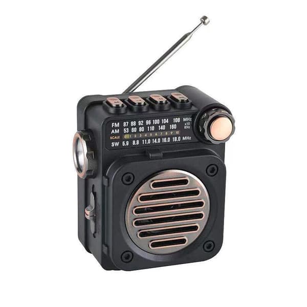 2025 ny radio - mini mini multiband FM/AM/SW - multifunktionell Bluetooth-instickskort - liten högtalare stöder instickskort/USB