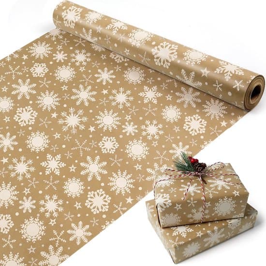 Presentpapper - Julklappspapper - Julklappspapper - Presentpapper med figurer - 43 x 300cm - 1 rulle - 43 x 300cm