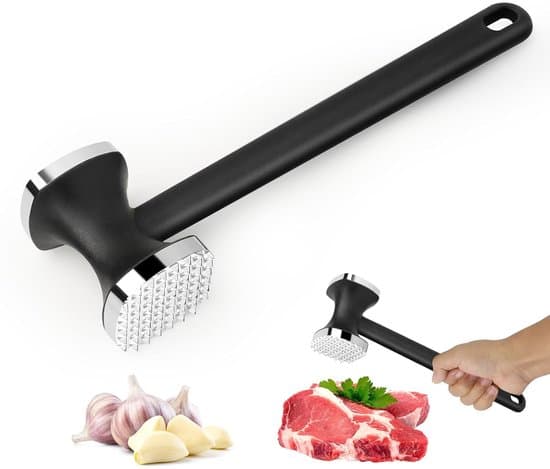 Dubbelsidig köttmörare - Hög kvalitet - Ergonomisk design