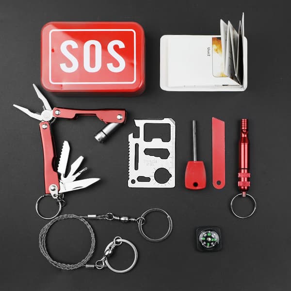 SOS-boks - Overlevelsesudstyr Boks