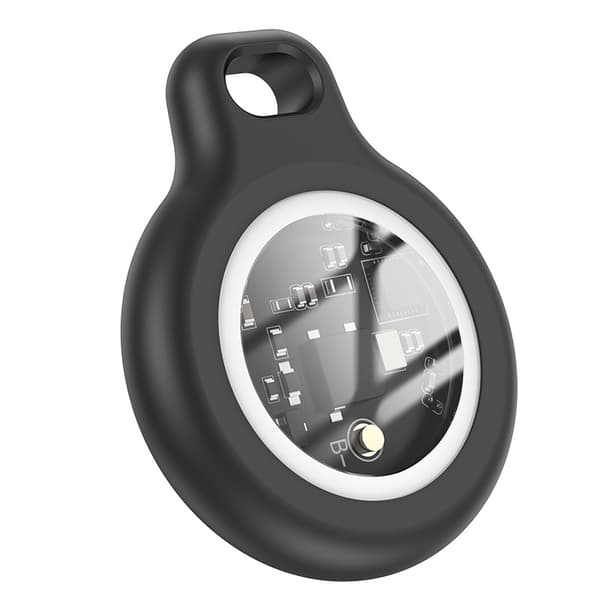 Smart locator, anti-tabsenhed, egnet til Apple Android, handy, sort