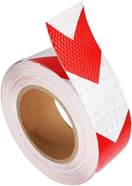 3m x 5cm Reflextejp, Självhäftande Reflextejp, Reflexvarningsband, Reflexsäkerhetstejp