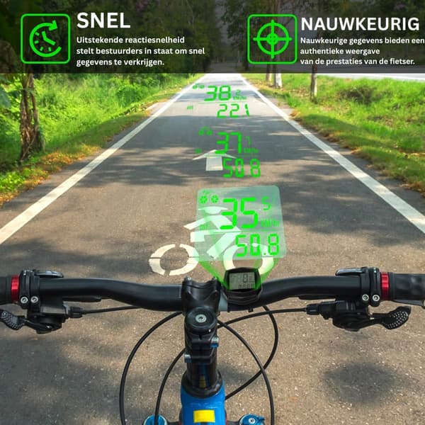 Cykelcomputer - Hastighedsmåler - Trådløs Cykelcomputer