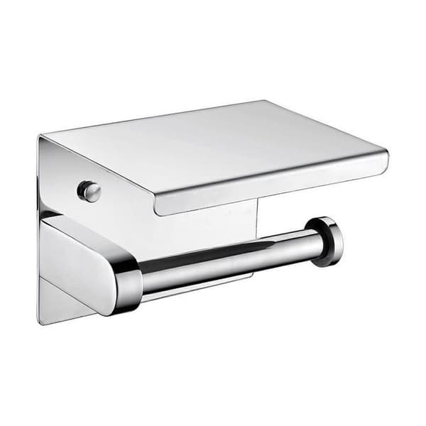 Toiletpapirholder med telefonholder