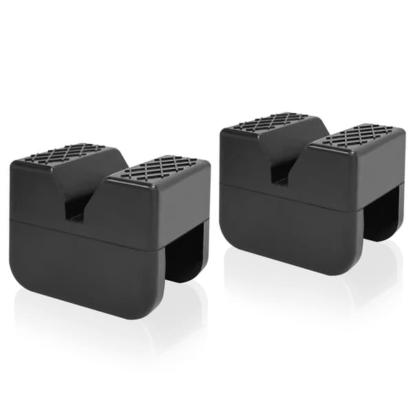 Pallbockar, universal gummiadapter för pallbock, skydd för svetsfogar, 2-pack