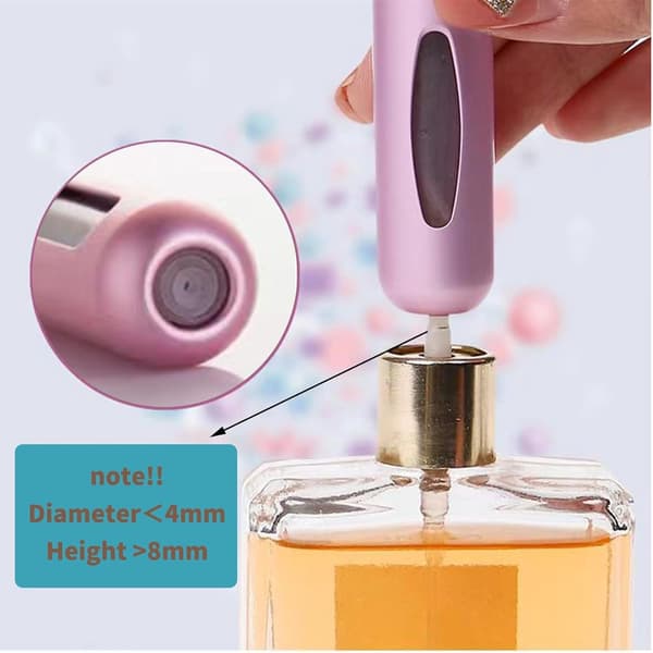 13 delar - Aluminiumlegering - 8*1.7cm - Reseflaskor - 5 ml - Färg - Påfyllningsbara - Parfymflaskor - Sprayflaskor - Parfymatomizer
