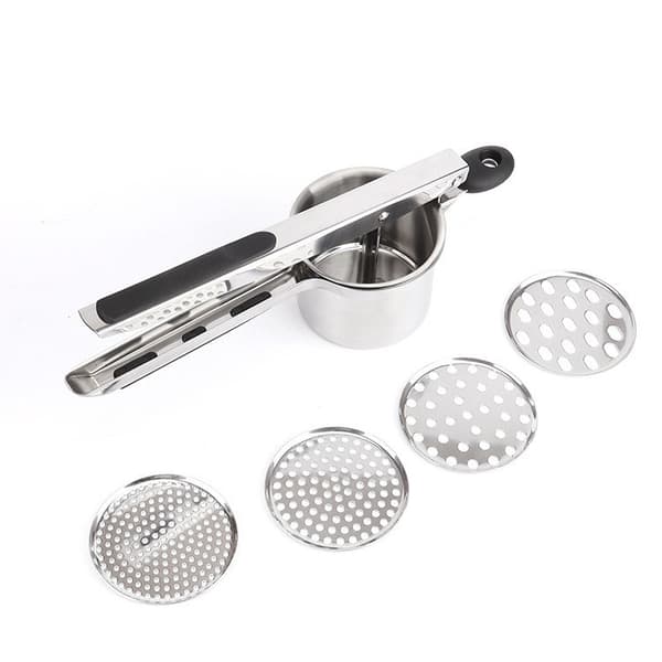 Potatispress - Press - Rostfritt stålmaterial - Gör potatismos perfekt fluffigt