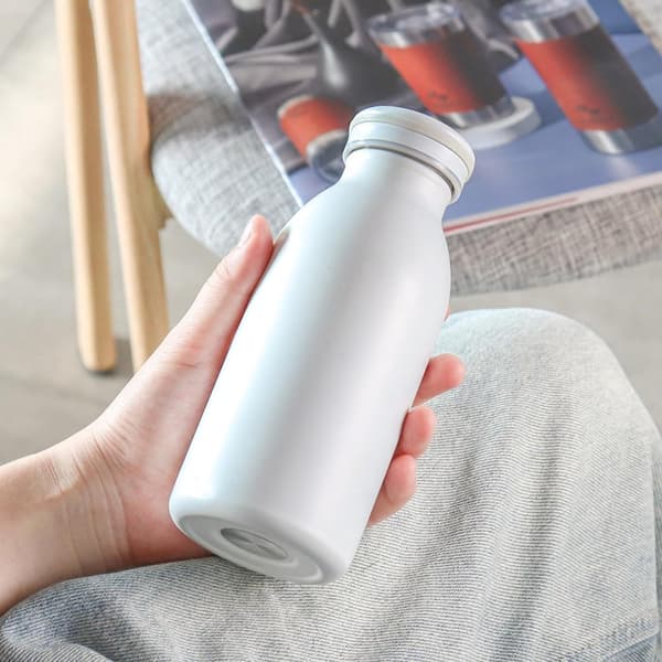 350 ml isolerad vattenflaska i rostfritt stål (blå)