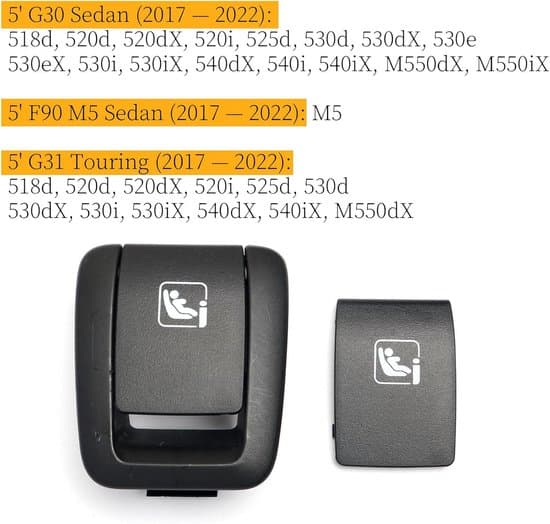 Baksätes Isofix Lås Baksätesöverdrag Säkerhet för Olika Modeller