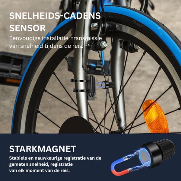 Cykelcomputer - Hastighedsmåler - Trådløs Cykelcomputer