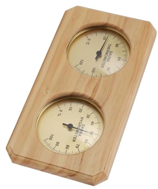 Træsauna Termometer Hygrometer Højtemperaturmåling til Saunarum